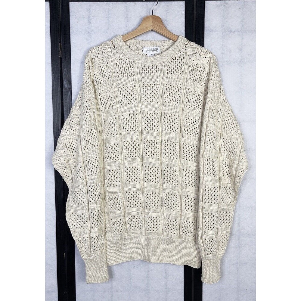 Tuttle Golf Collections100% Pima Cotton Knit Sweater. Size: XL
